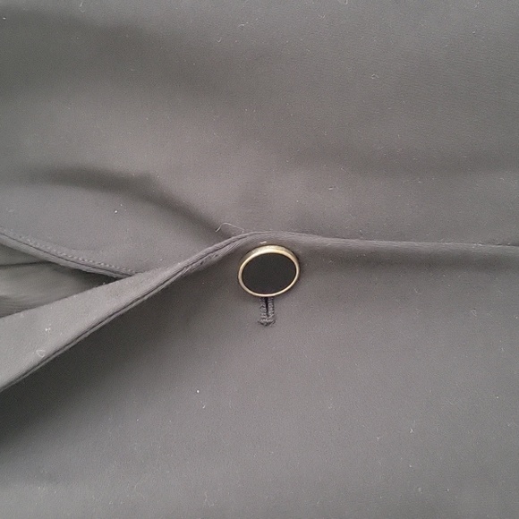 Chicos black label black suit jacket with zipper detailing us womens size 16/18 - Picture 5 of 5